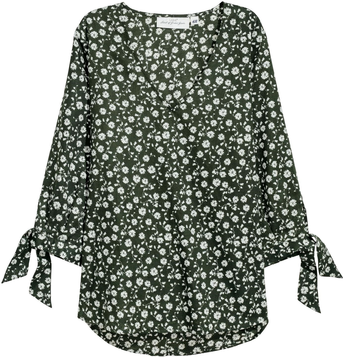 

Блузка H&M 5775297-AAPL 32 Зеленая