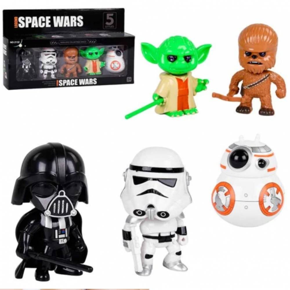 

Набор игровых фигурок Legend Space Wars космические звездные воины 5 в 1 (2132)