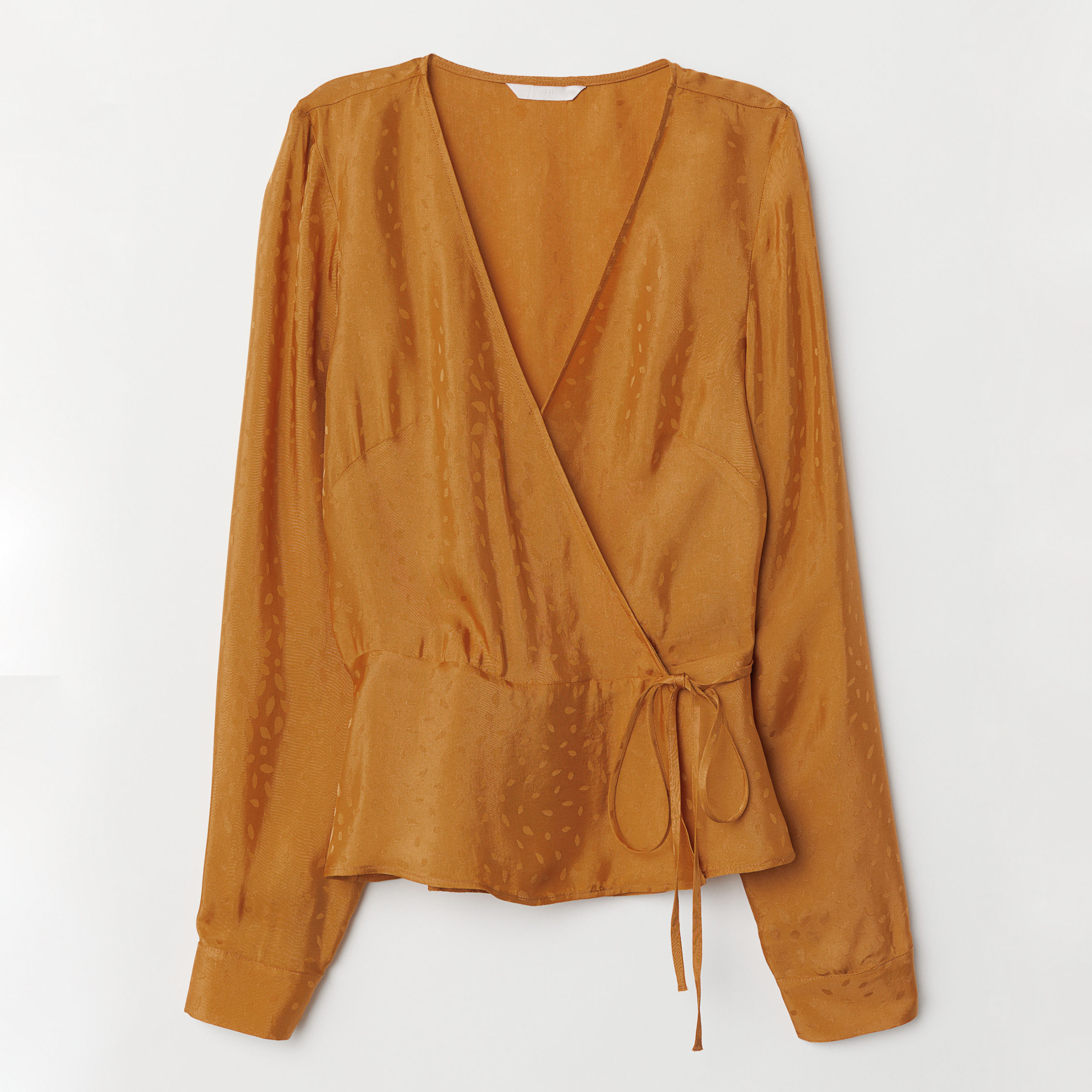 

Блузка H&M 7059738-ACSC 32 Горчичная