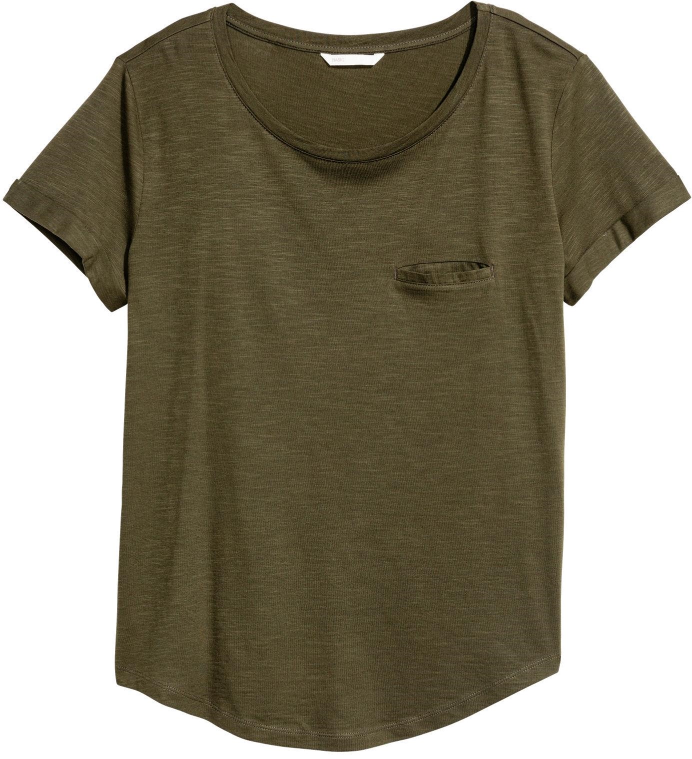 

Футболка H&M 1899554-ABTE M Болотная