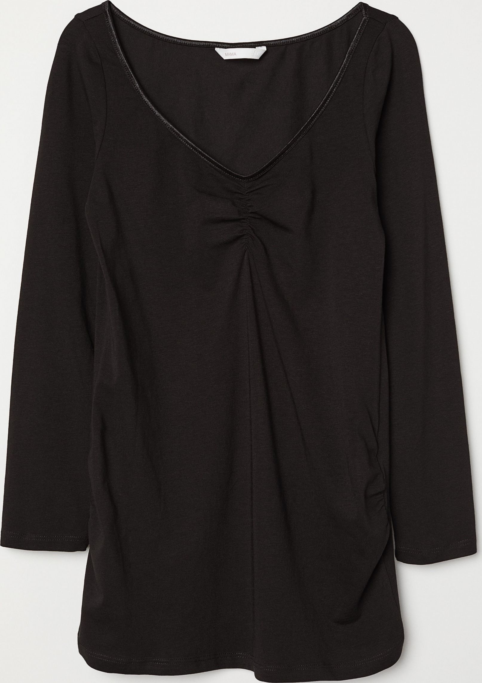 

Лонгслив H&M 6542158-AAAD S Черный