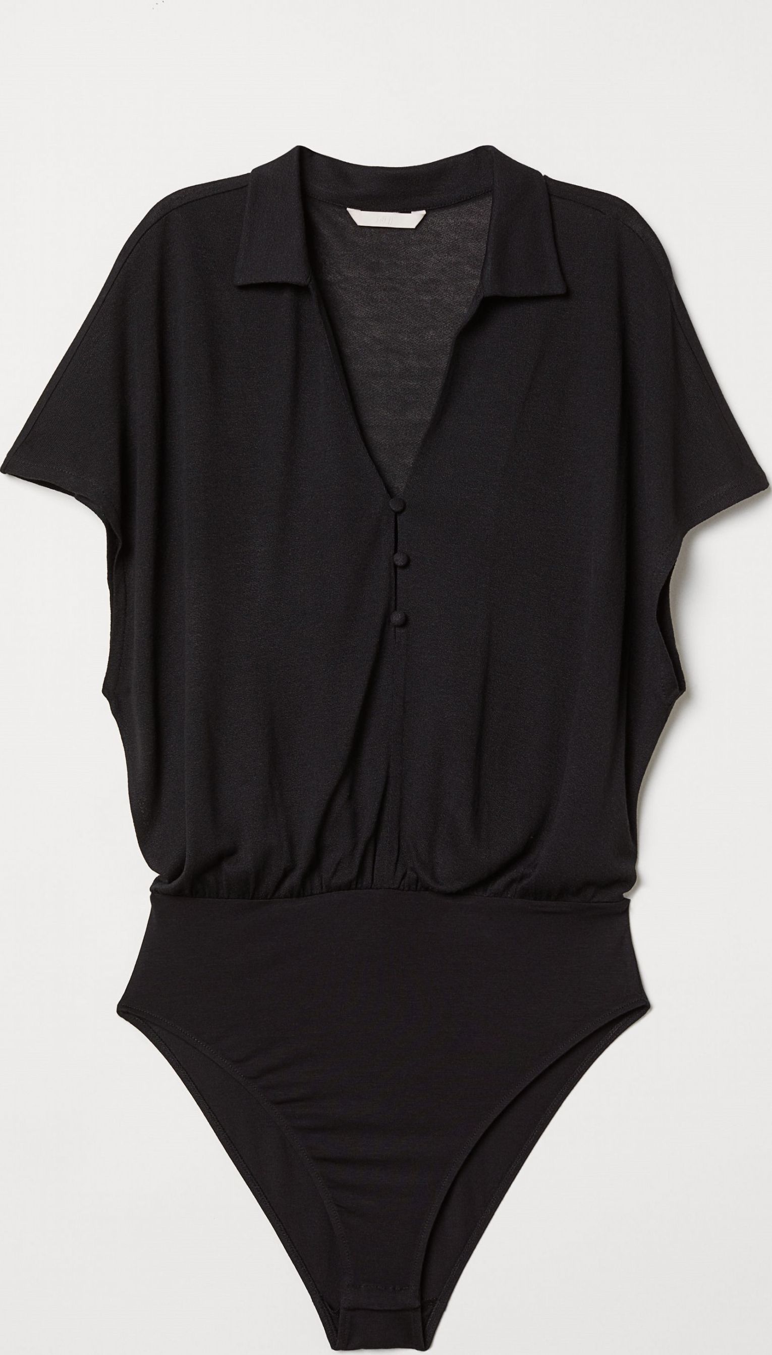 

Боди-блузка H&M 6762868-AAAD 38 Черная