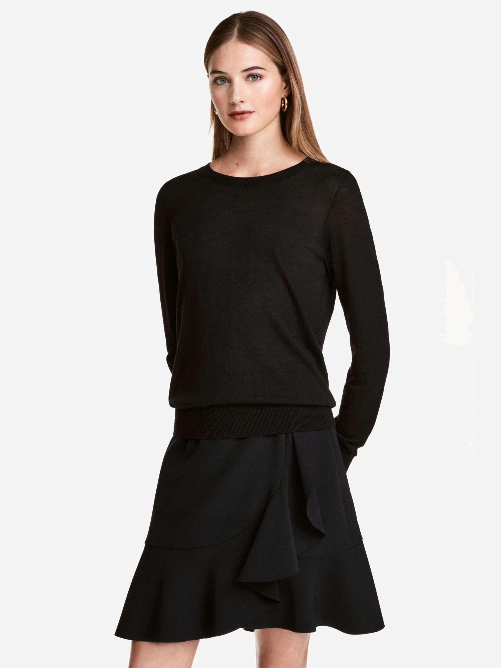 

Джемпер H&M 4685255-AAAD M Черный