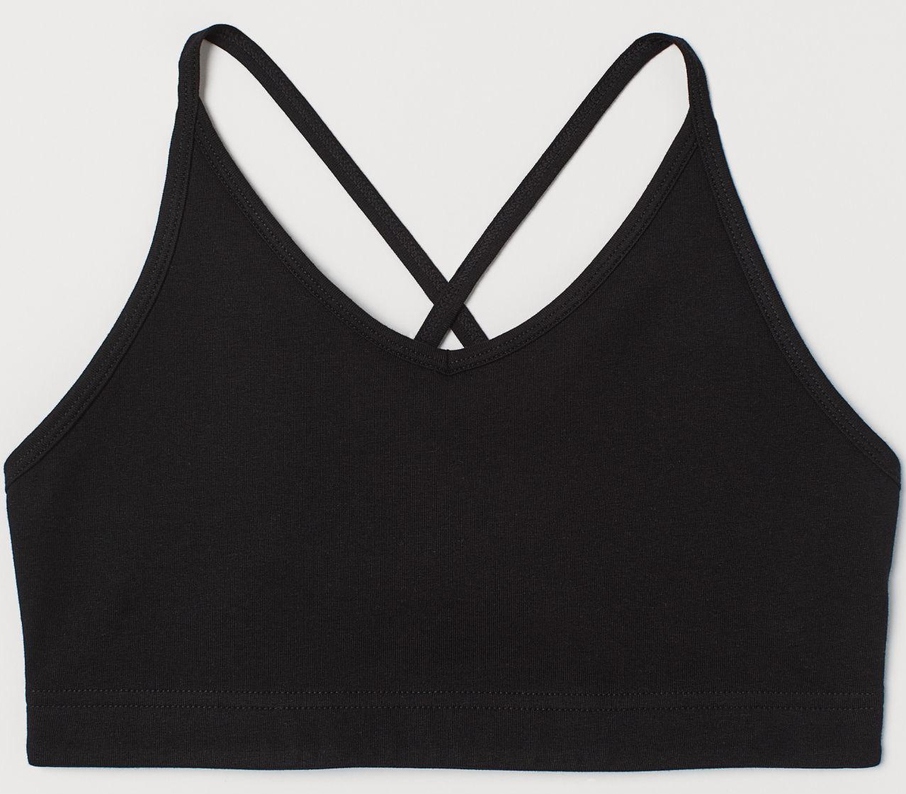 

Спортивный топ H&M 7107889-AAAD M Черный