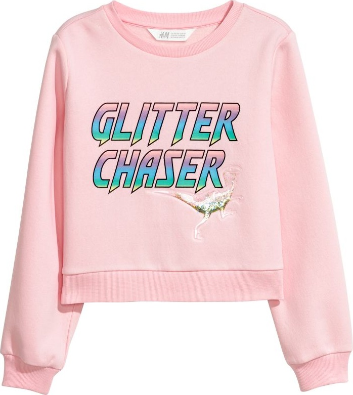 

Свитшот H&M 0559018 158-164 см Розовый