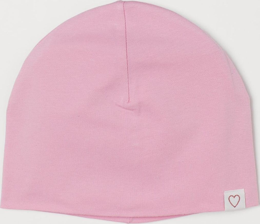 

Шапка H&M 0827493 51-55 Светло-розовая