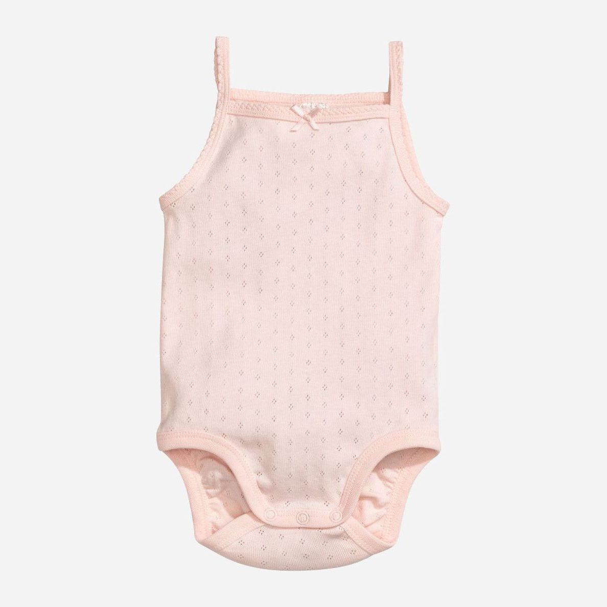 

Боди H&M 345830 74 см Светло-розовое