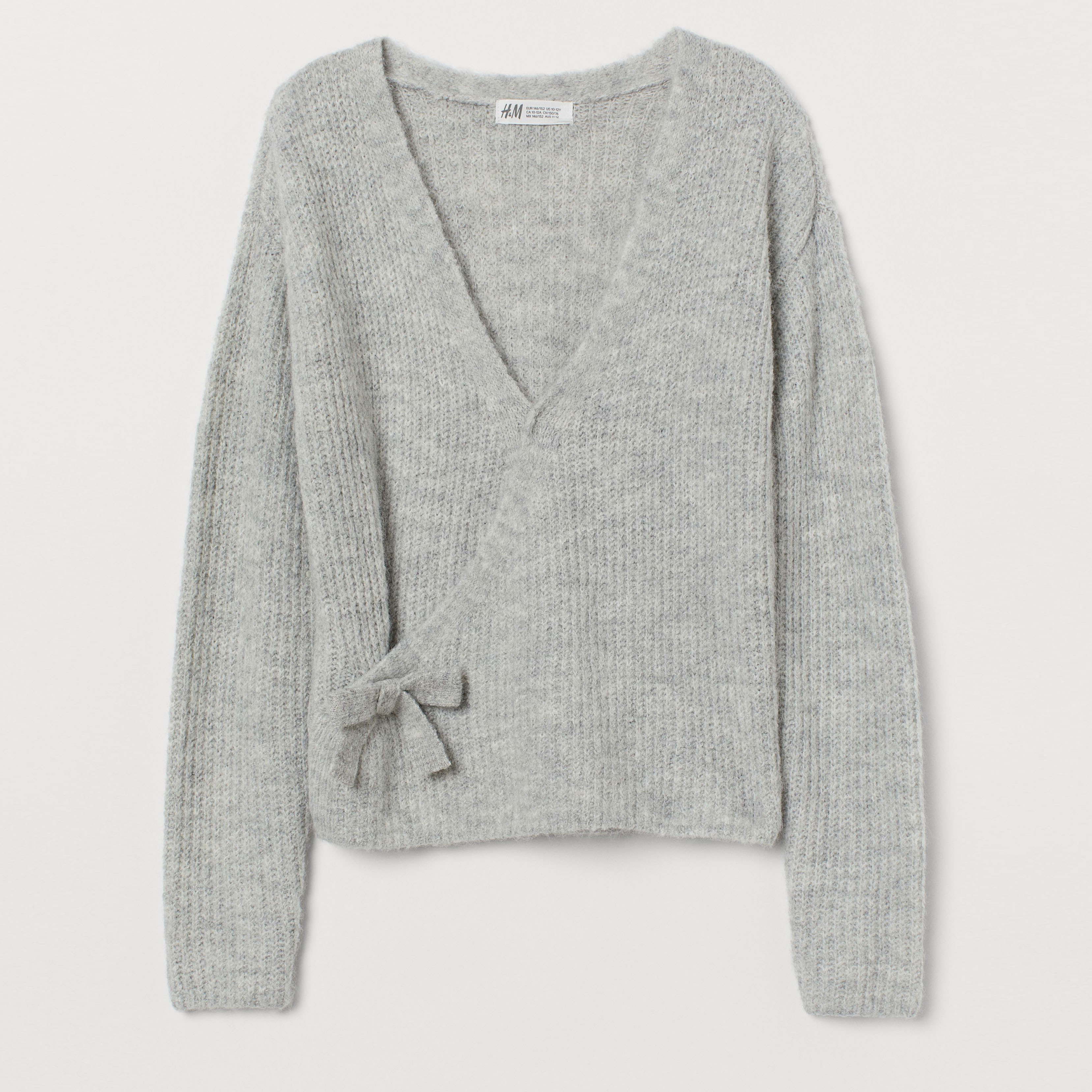 

Джемпер H&M 7851880 158-164 см Светло-серый