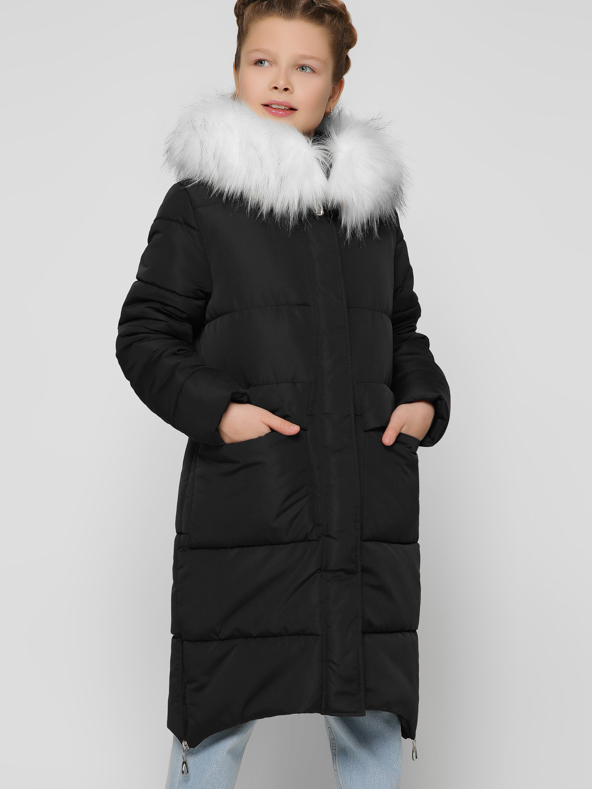 

Зимнее пальто-пуховик X-Woyz DT-8304-8 116-122 см Черное