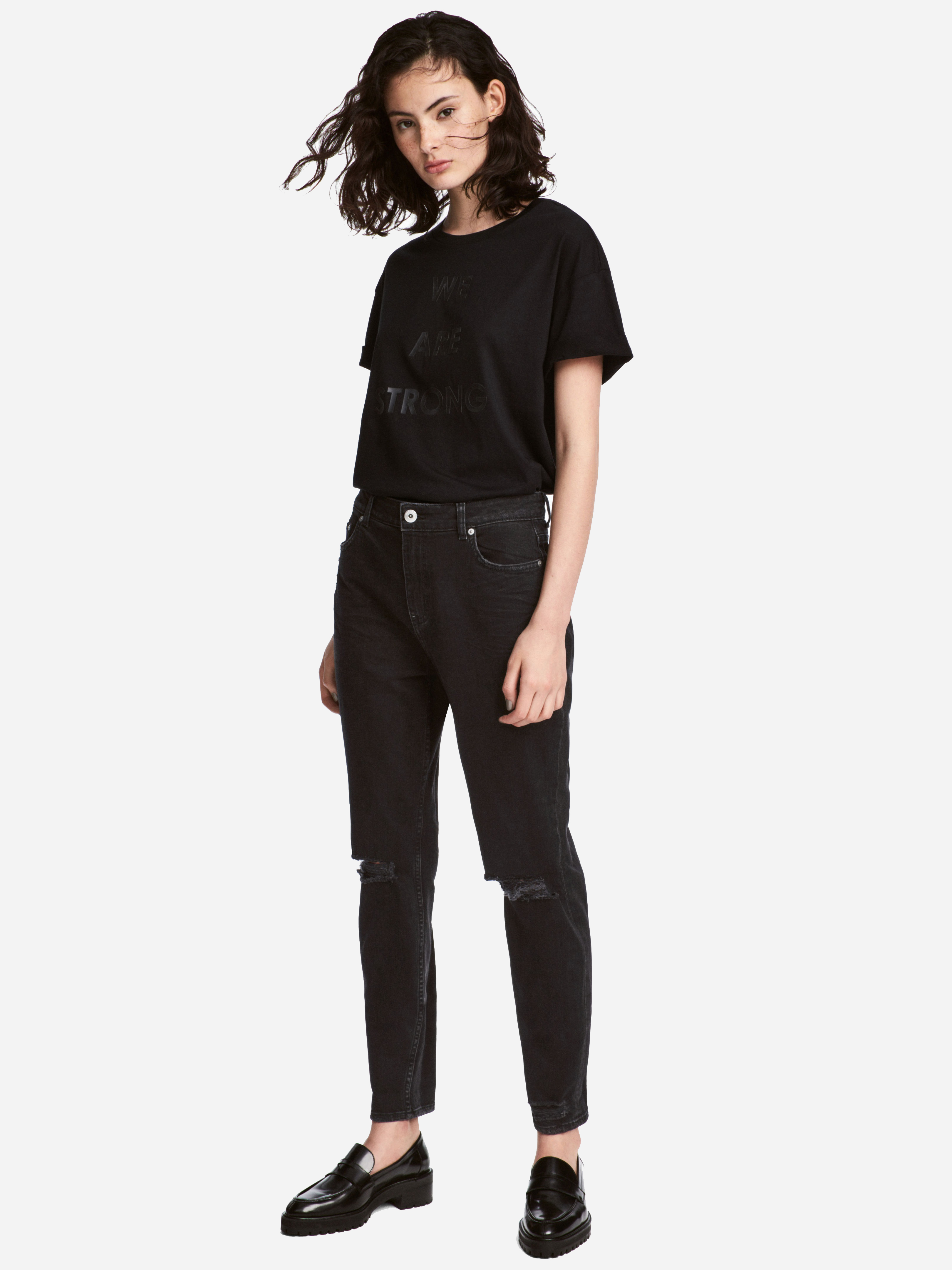

Джинсы H&M 3171066-AAAD 36 Черные