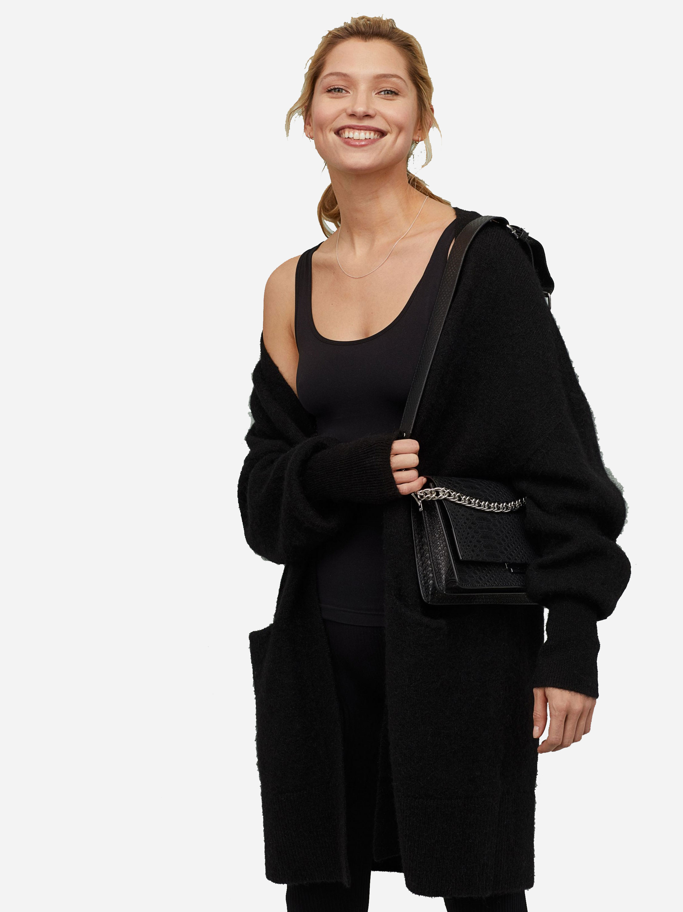 

Майка H&M 312-8419601  Черная, Майка H&M 312-8419601 S Черная