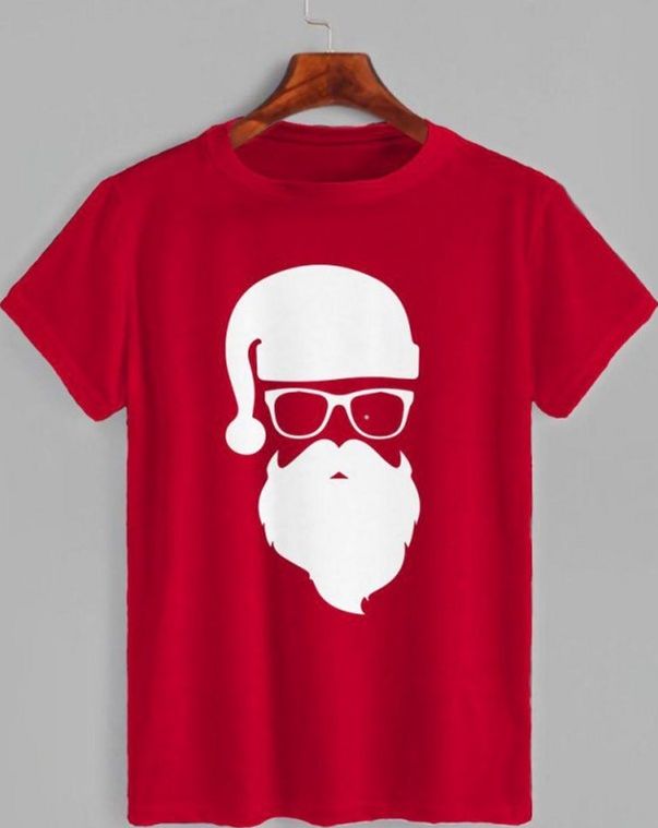 Акція на Футболка жіноча JHK Hipster Santa TSRLCMF-RD/NG 2XL Червона від Rozetka