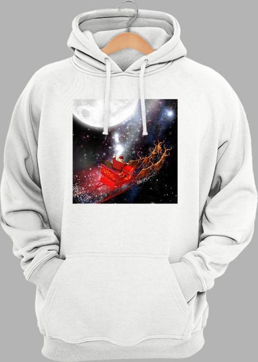 

Худи с новогодним принтом JHK New Year 2021 SWRAKNG-WH/NG XXL Белое