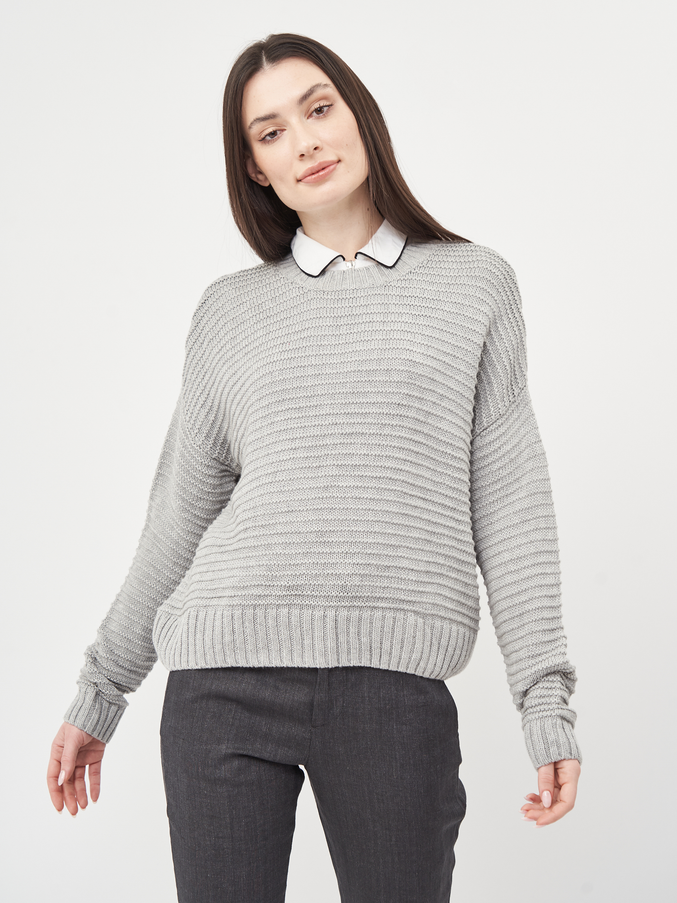 

Джемпер H&M KK4058384 S Серый