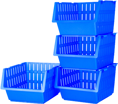 

Набор корзин Violet House 22 х 30 х 36 см 4 шт Blue (1021 Бам BL Наб4 шт 31*38*85см)