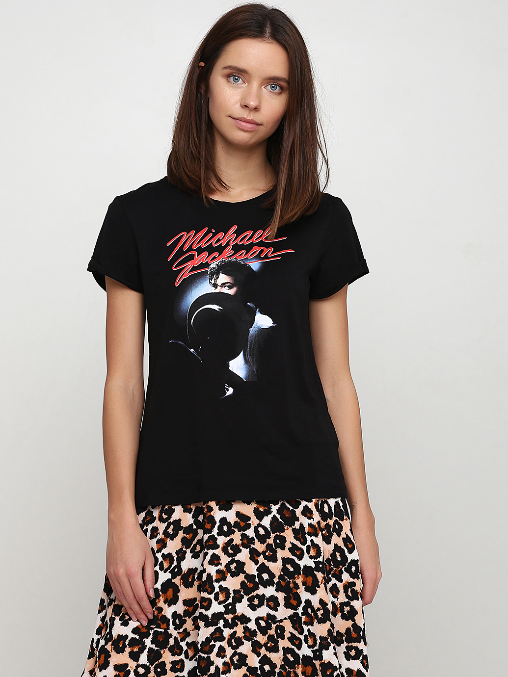 

Футболка H&M 0685819_01  Черная, Футболка H&M 0685819_01 L Черная