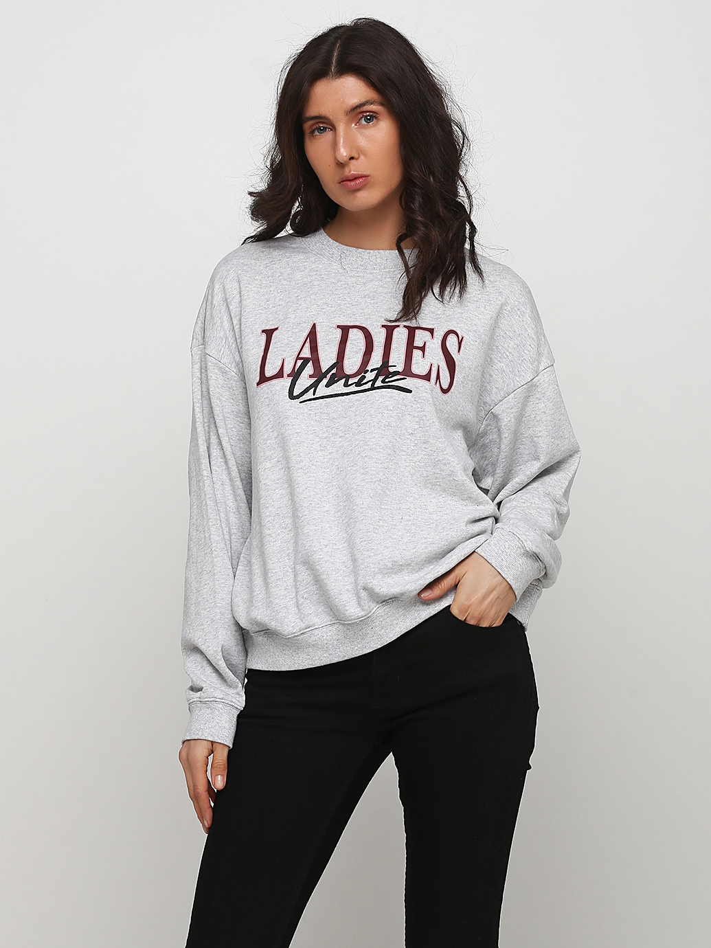 

Свитшот Monki 0636127_ladies  Серый, Свитшот Monki 0636127_ladies M Серый