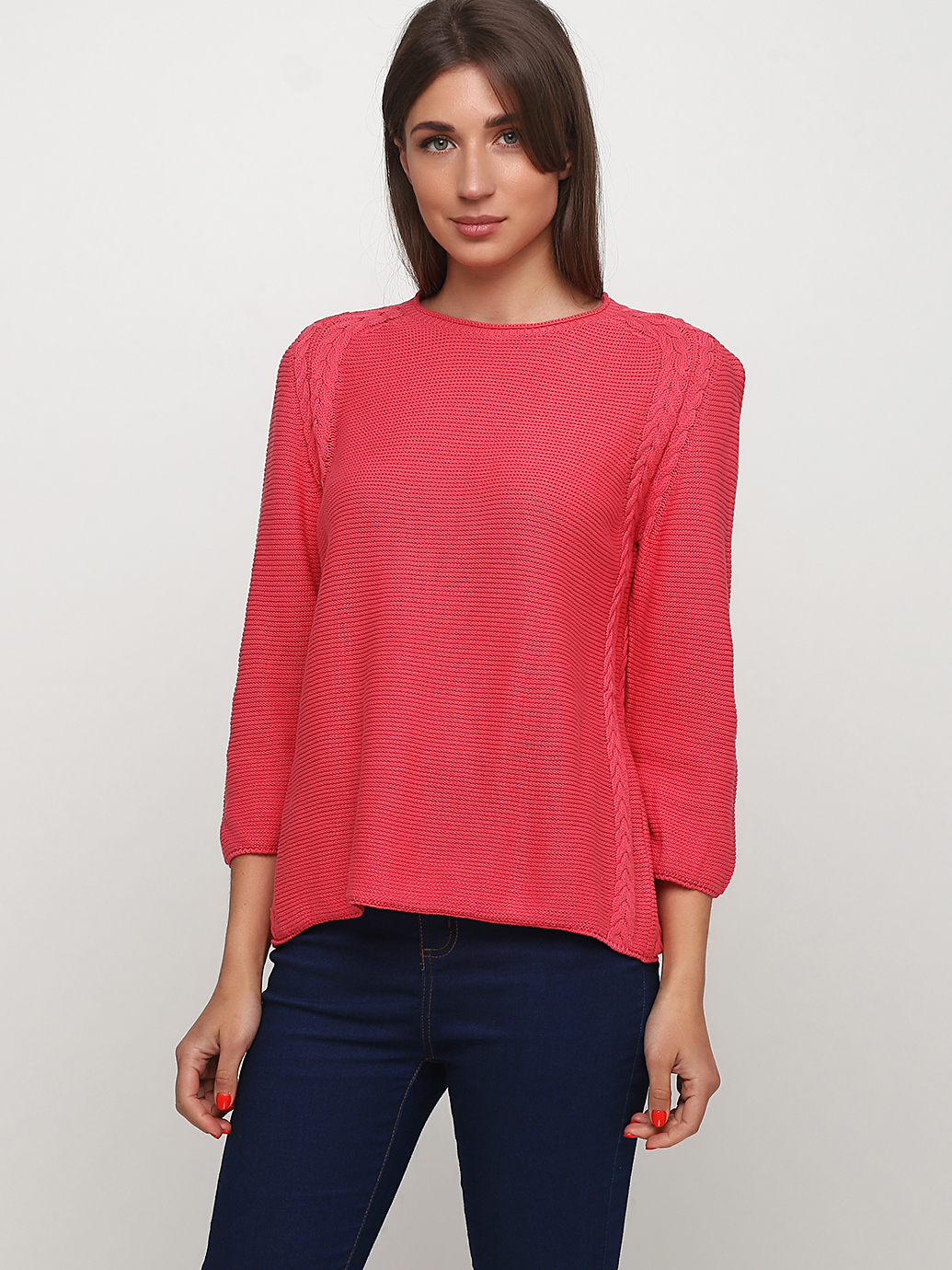 

Джемпер United Colors of Benetton 1494D1F30  Темно-розовый, Джемпер United Colors of Benetton 1494D1F30 S Темно-розовый
