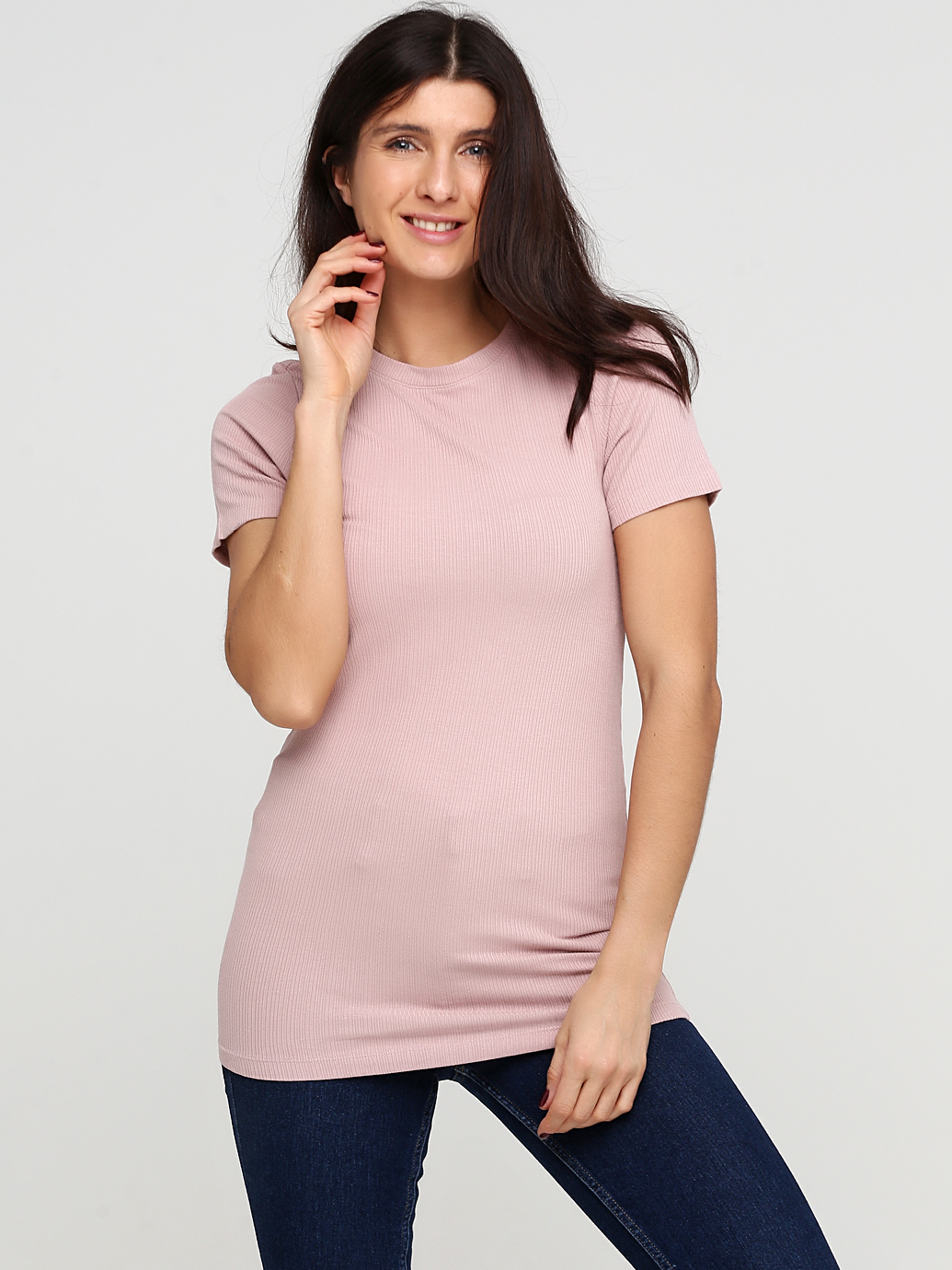 

Футболка H& 25-0830  Розовая, Футболка H&M 25-0830 M Розовая