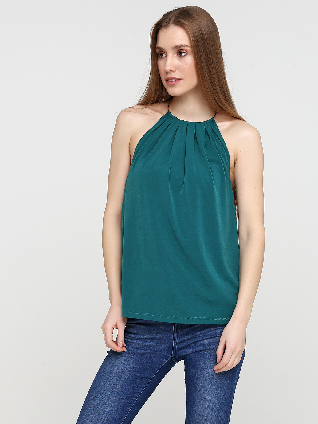

Блузка H&M 323113  Темно-зеленая, Блузка H&M 323113 38 Темно-зеленая