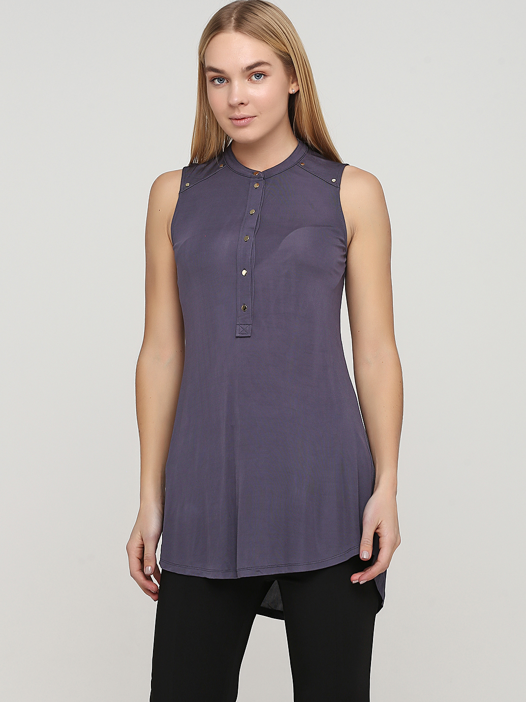 

Туника H&M 0-1117  Темно-серая, Туника H&M 0-1117 S Темно-серая