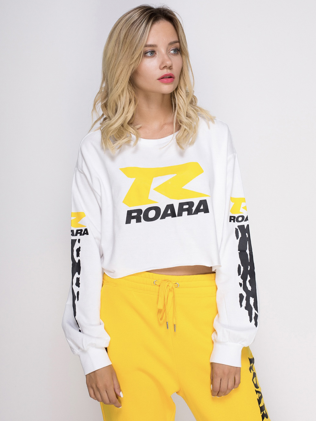 

Свитшот H&M 0636780_ROARA  Белый, Свитшот H&M 0636780_ROARA S Белый