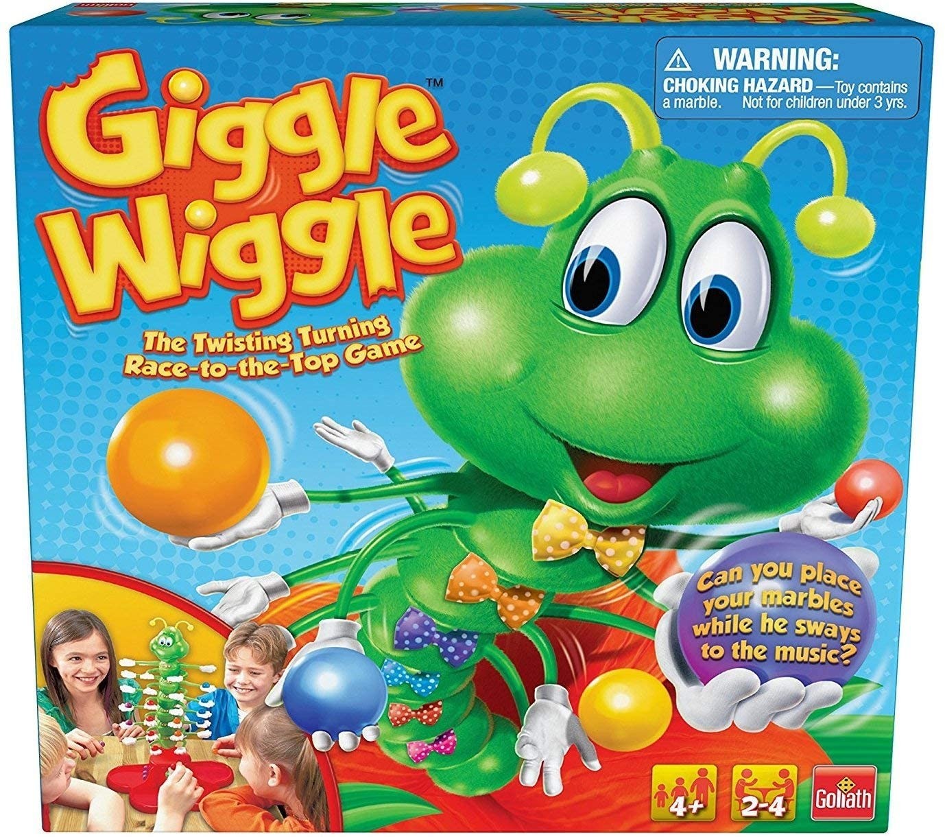 

Игра Настольная Goliath Giggle Wiggle Крутая Гонка за шариками