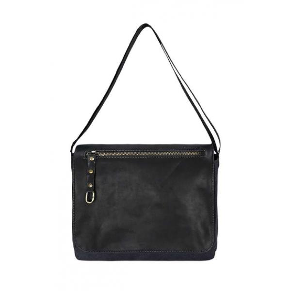 

Сумка Через Плечо Унисекс Exodus Leather Canvas Серая P1102EX021