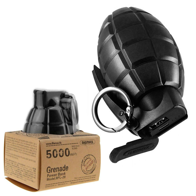 

Power Bank Remax Grenade RPL-28 5000 mAh черный