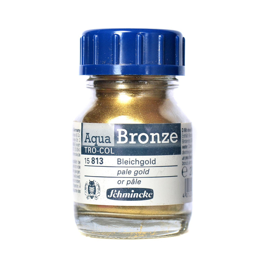 

Художественная бронза для акварели Schmincke Aqua Bronze pale gold 20 мл