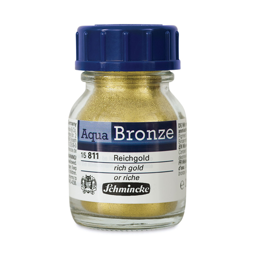 

Художественная бронза для акварели Schmincke Aqua Bronze rich gold 20 мл