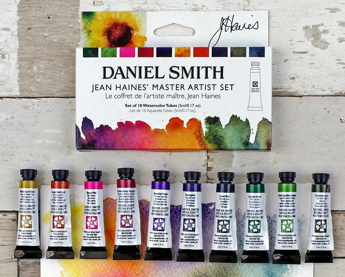 

Набор акварели в тубах Daniel Smith Jean Haines Master 10 туб