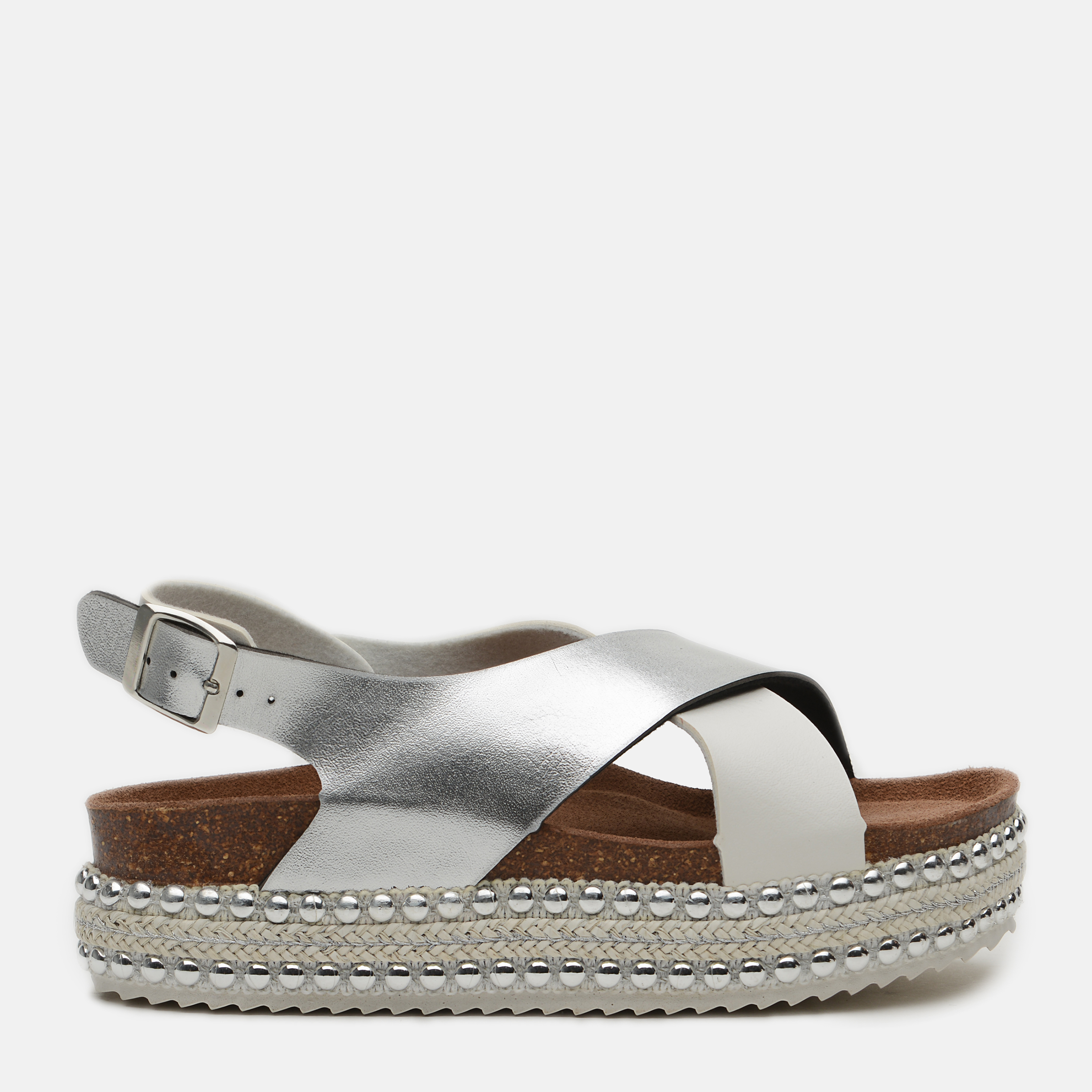 

Босоножки XTI Pu Combined Ladies Sandals 49091-8 36 Серебристые