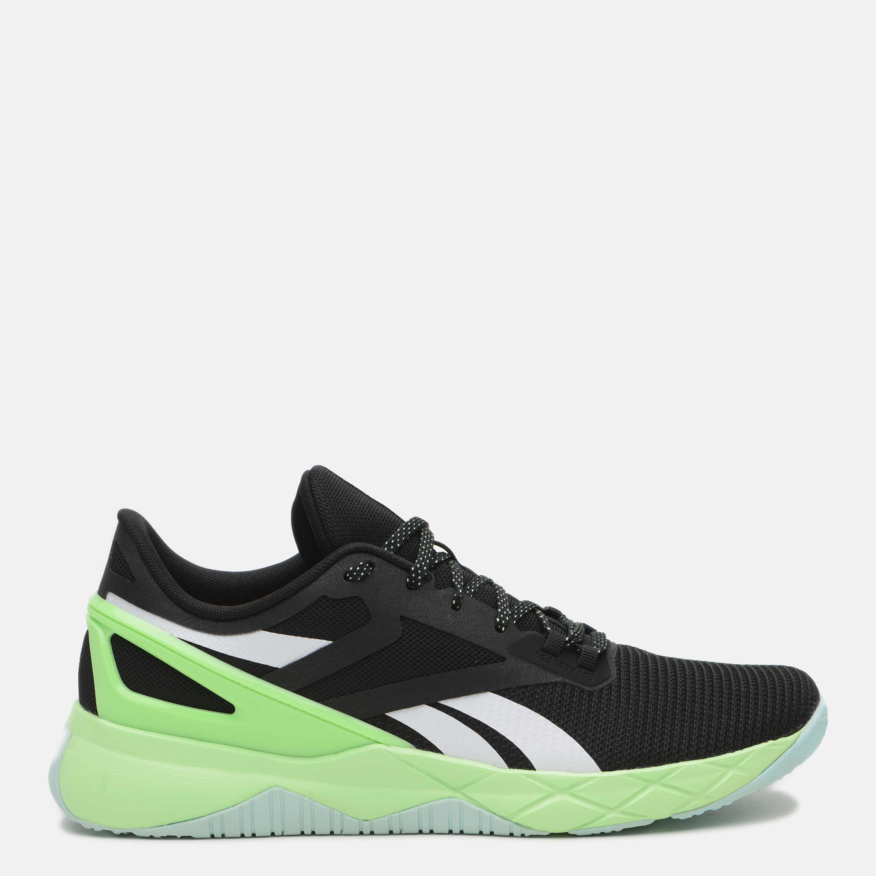 

Кроссовки Reebok Nanoflex Tr FX7940 43 (10) 28 см Cblack-Digglw-Neomnt