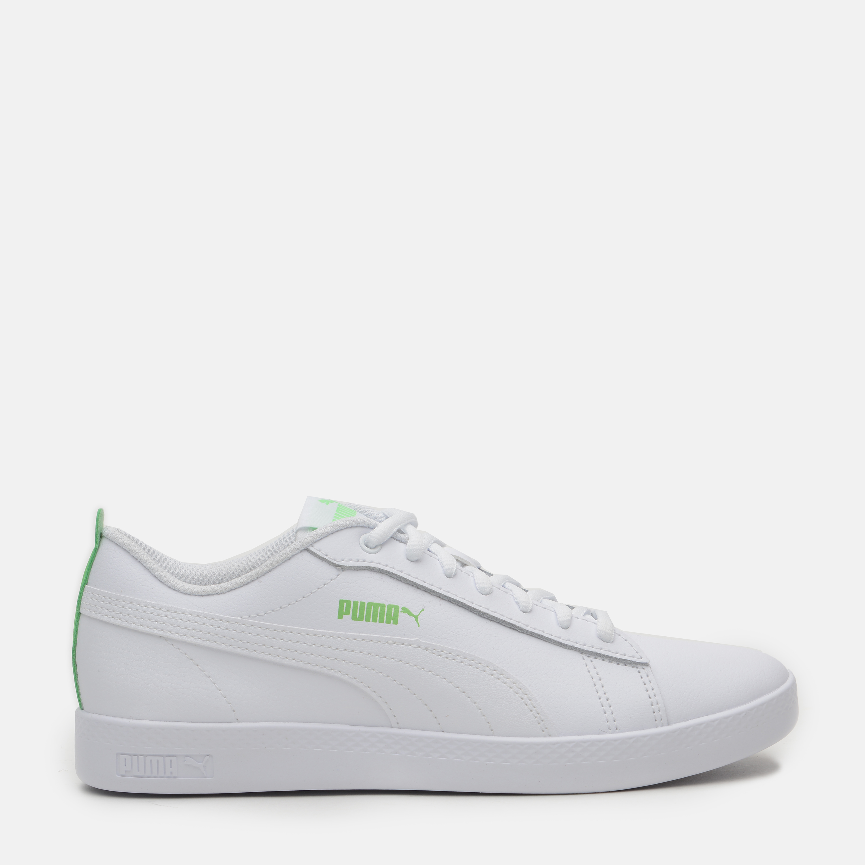 

Кеды Puma Smash Wns V2 L 36520828 37 (4) 23 см White-Summer Green