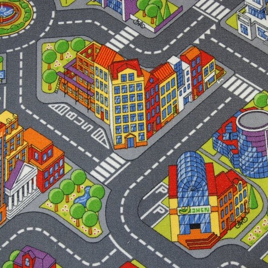 

Ковер Associated weavers Big City Big City 97 3x3 серый