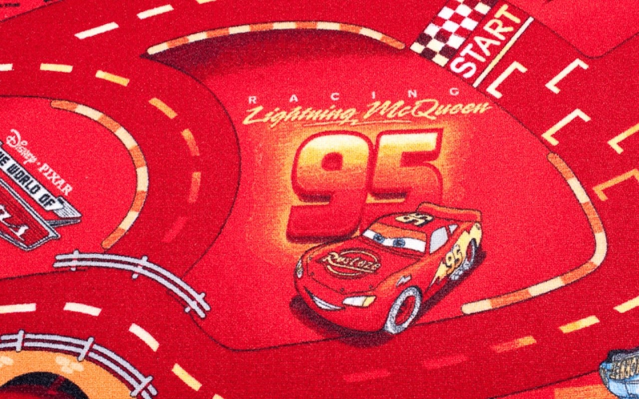 

Ковер Associated weavers CARS FELT CARS 10 5x1.5 красный