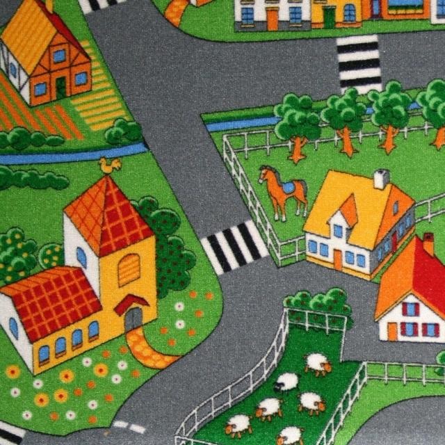 

Ковер Associated weavers LITTLE VILLAGE Vilage 90 4x4 серый