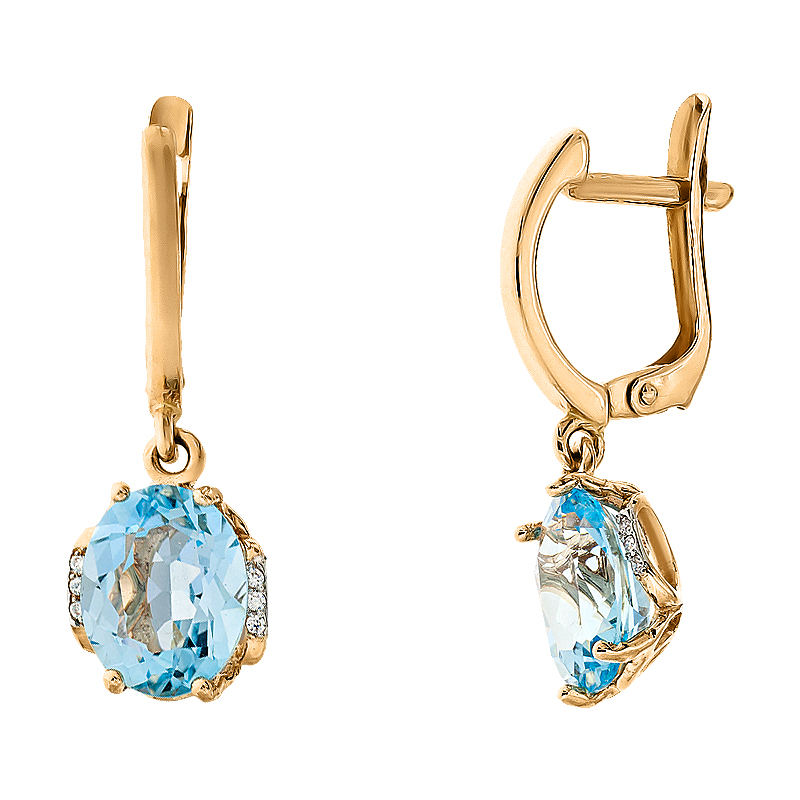 

Серьги-подвески Diamant с1902-02