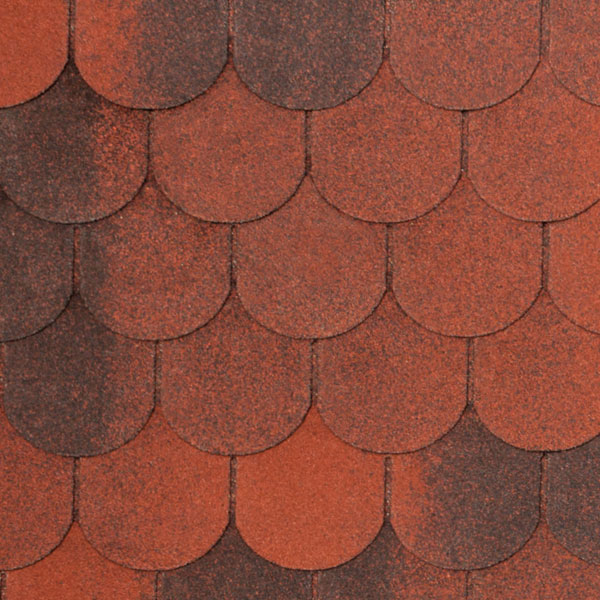 

Битумная черепица Tegola NOBILE TILE ВЕРОНА Красный с отливом