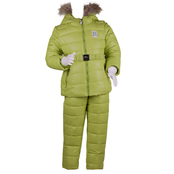 

Зимний костюм Богнер для девочки 1 год (76 см) O 70051-light green зеленый цвет