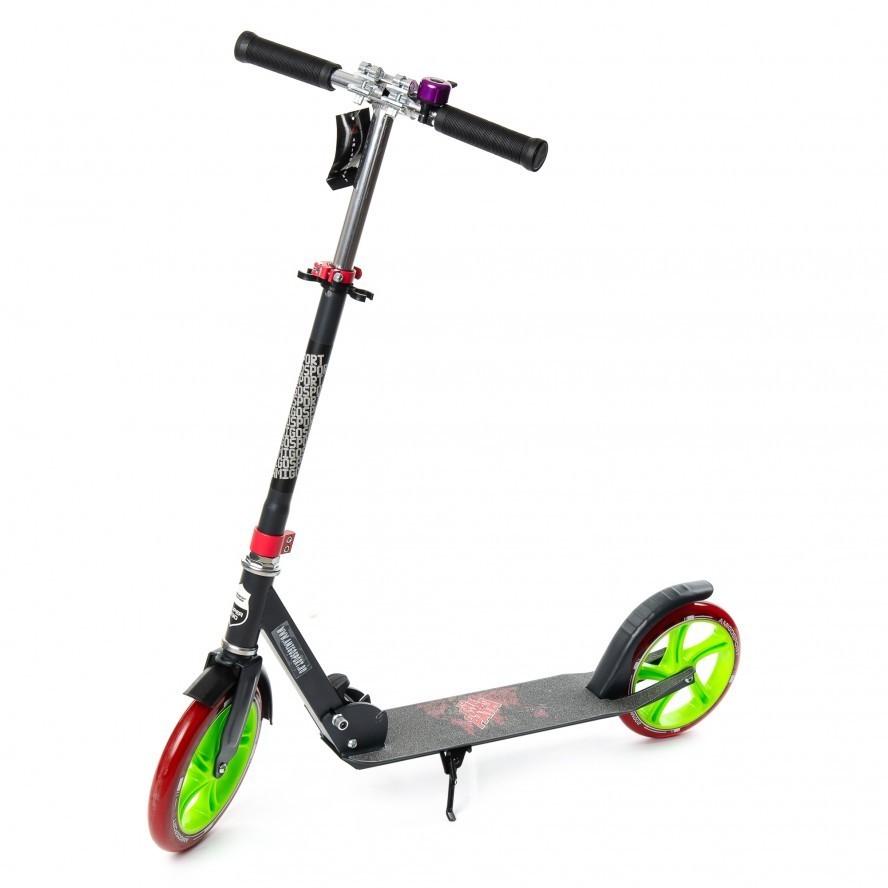 

Самокат двухколесный городской Prime Explore, цвет черный