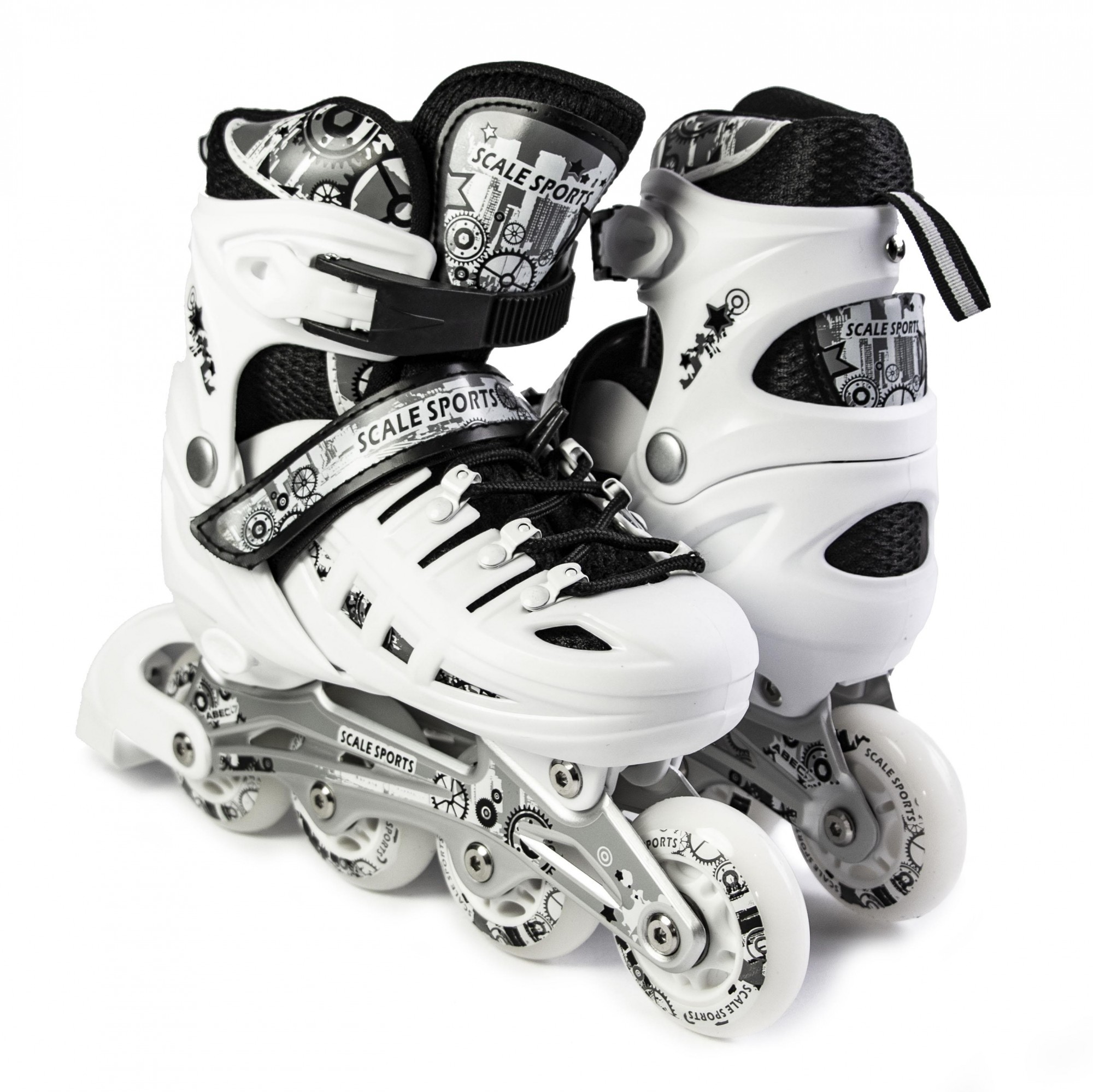 

Ролики Scale Sports White LF 905, размер 29-33