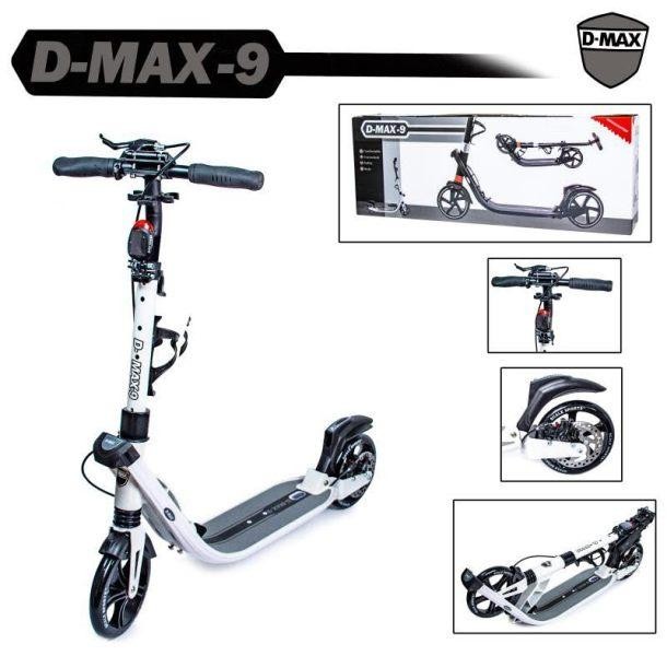 

Двухколесный самокат Scale Sports D-Max -9 white дисковый тормоз
