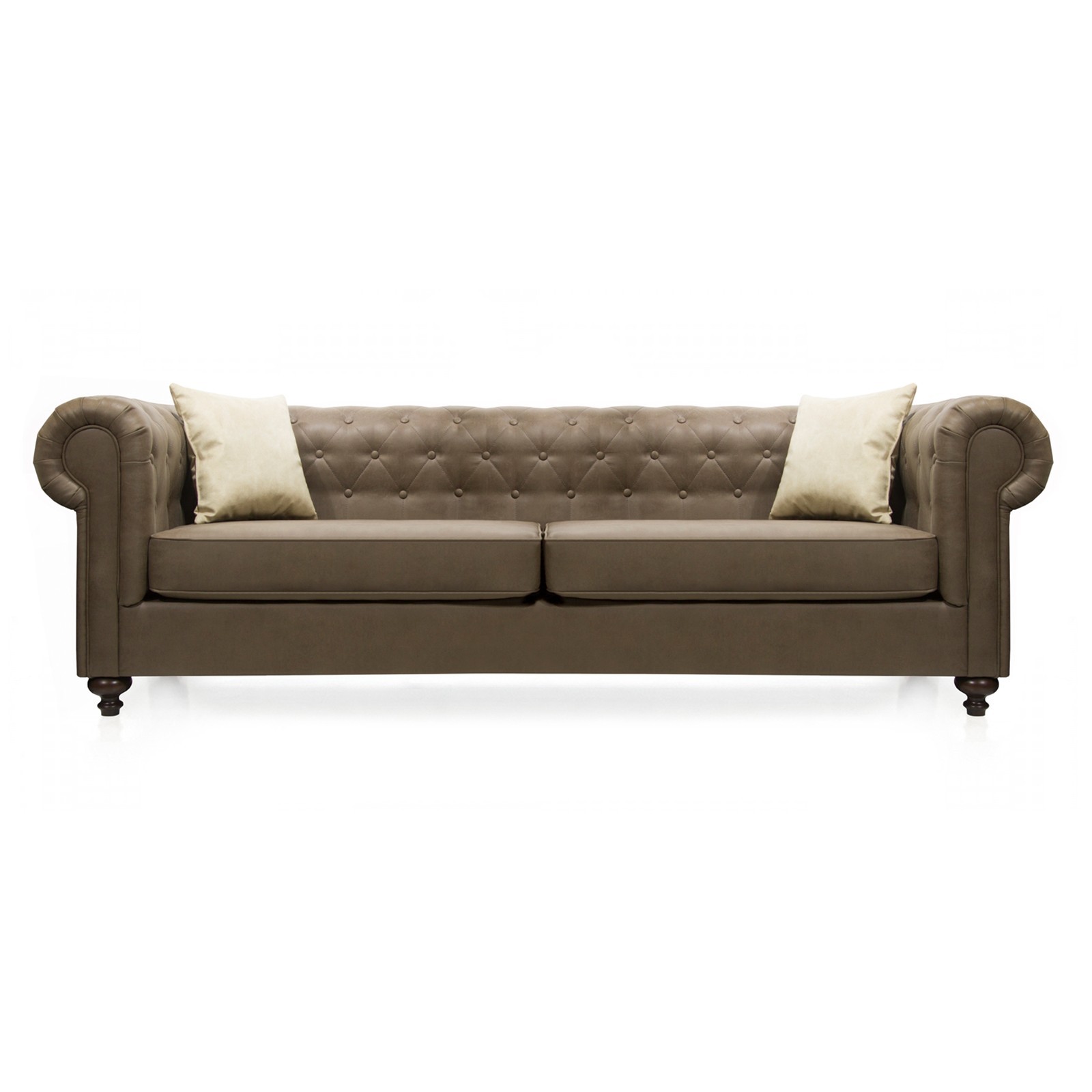 

Прямой диван Chester York 3 Seater Коричневый 99х244 см 141108_1