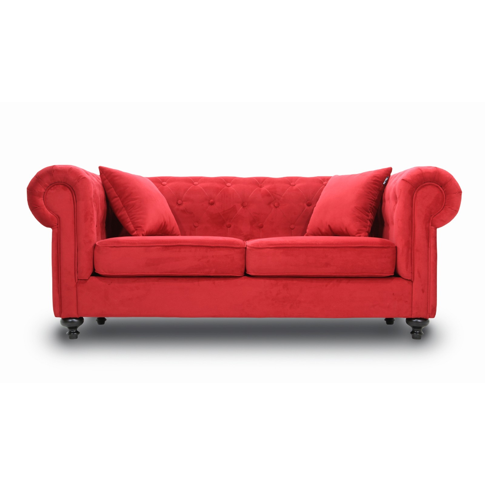 

Прямой диван Chester York 2 Seater Красный 99х199 см 141107_1