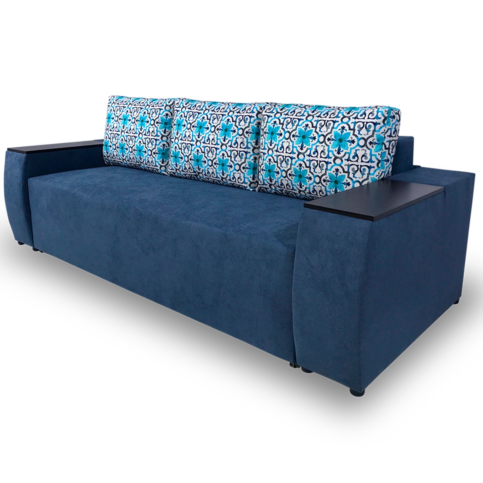 

Прямой диван Лира Синий 105х245 см 361114_1