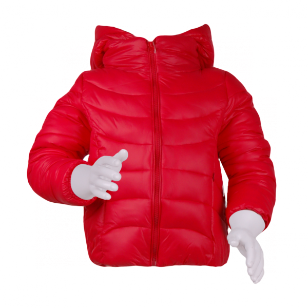 

Стёганая куртка 6 лет (116 см) O 10254-red красный цвет