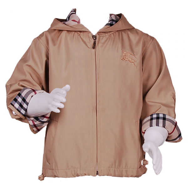 

Куртка с капюшоном 4 года (104 см) B 10021-beige бежевый цвет