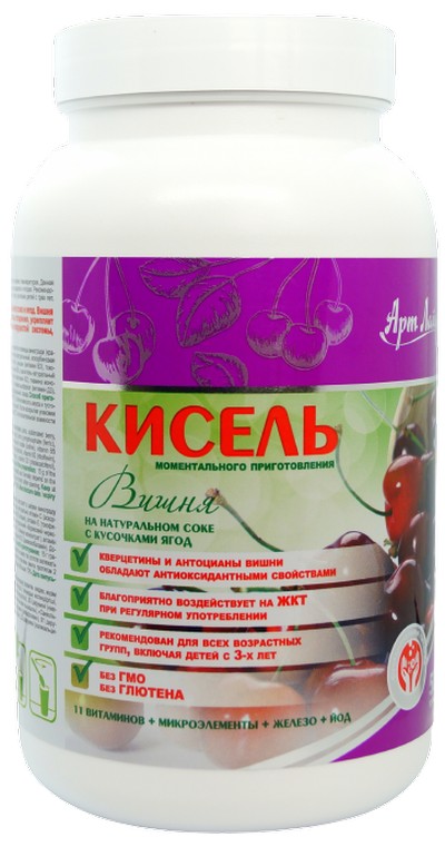 

Кисель с витаминами Артлайф для нервной системы Вишня с ягодами 500 гр (6163)